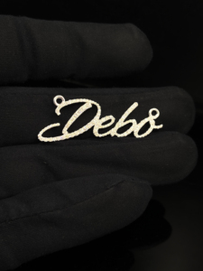 Pendentif pour homme en alliage plaqué or de qualité supérieure, style hip-hop, avec diamants CZ - Product Image 3