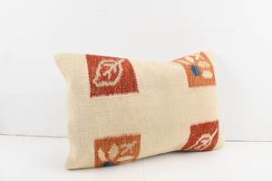 Handmade Wool Kilim Decorative <b>Pillow</b> Covers | Vintage Boho Tribal Cushion Cover | Turkish Handwoven <b>Throw</b> <b>Pillow</b> Wholesale - Product Image 2