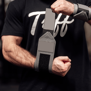 Bandes de maintien pour poignets en néoprène de 7 mm, longueur 12 pouces, largeur 3 pouces, pour entraînement sportif, antidérapantes, élastiques, avec fermeture auto-agrippante réglable pour - Product Image 2