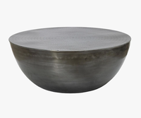 Table basse en métal d'excellente qualité Table basse en aluminium d'apparence moderne Table basse d'aspect de haute qualité en laiton antique