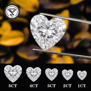 SHREERAJ SOLITAIRE Diamant de laboratoire cultivé CVD de 0,50 ct, taille cœur romantique, couleur D, pureté VVS/VS, certifié IGI, pierre libre pour fiançailles - Product Image 1
