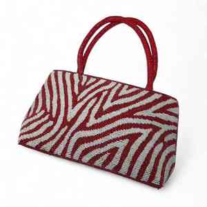 Bolsos de Mano Artesanales de Lujo de la India, Forma de Baguette, Hechos a Mano, con Cuentas de Vidrio Multicolores, Bolsos de Mano Casuales y Duraderos, Bolsos Promocionales - Product Image 1