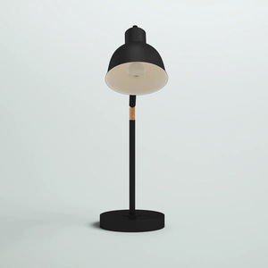 Lampe de table contemporaine en laiton avec abat-jour en verre, luminaire de table moderne - Product Image 6