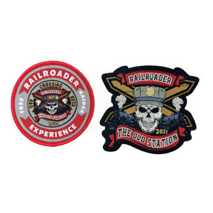Best cheap woven patches bulk and custom woven badge for apparel plus customized woven logo patches private label woven patches - Product Image 5