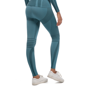 Leggings de Yoga para Mujer con Logotipo Personalizado, Cintura Alta, Costuras en Contraste, Secado Rápido, Elásticos en 4 Direcciones, para Gimnasio y Fitness - Product Image 5