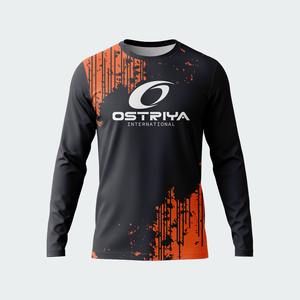 Último Diseño, Jersey de Fútbol Sublimado de Manga Larga Personalizable de Alta Calidad, Colores Personalizados, 100% Poliéster, Transpirable, de Secado Rápido - Product Image 3