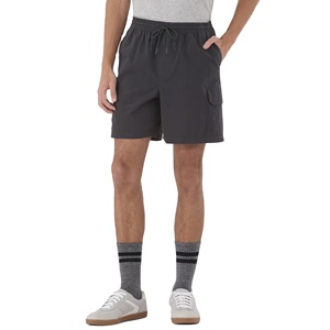 Cargo Cotton Elastic Waist Shorts Men Casual Cargo Shorts Cotton Multi Pocket Summer Shorts - Product Image 4