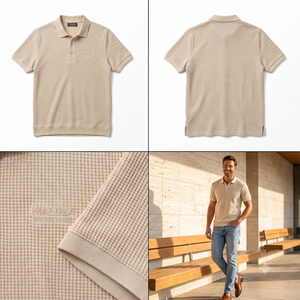 Camiseta Polo para Hombre, 100% Algodón Orgánico, Ecológica y Sostenible, con Logotipo Personalizado, Camisetas Polo al por Mayor, Fabricante - Product Image 6