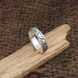 Wholesale 925 Sterling <b>Silver</b> Band <b>Ring</b> Minimalist <b>Ring</b> for Women <b>Men</b> Hallmarked Fine Jewelry Factory Price Ready to Ship - Product Image 4