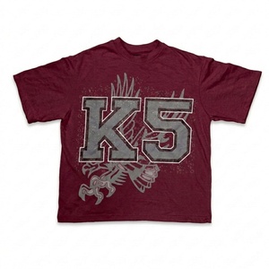 T-shirt surdimensionné en coton lourd 100% pour hommes et femmes, imprimé sur mesure - Product Image 3