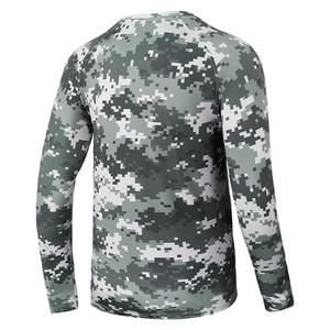 T-shirts de chasse d'été respirants à manches longues à prix abordable pour adultes unisexes, imprimé camouflage multi-usage, anti-humidité - Product Image 2