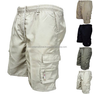 Haute qualité coton/Polyester mode décontracté hommes été Sport Shorts grande taille Slim Fit respirant séchage rapide solide Cargo | - Product Image 3