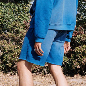 Pantalones Cortos Personalizados para Hombre, 100% Algodón, Transpirables, de Secado Rápido, con Cierre de Cordón, Estilo Vintage, Lavado Ácido - Product Image 4