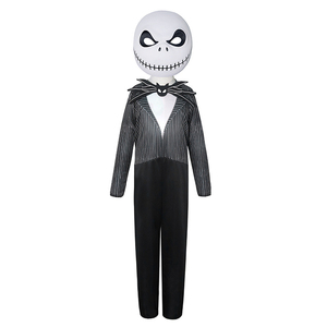 Disfraz <span class=keywords><strong>de</strong></span> Esqueleto para Niños, Estilo Gótico <span class=keywords><strong>de</strong></span> <span class=keywords><strong>Terror</strong></span>, para Cosplay, Halloween, Actuaciones Escénicas - Product Image 2