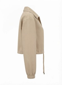 Chaqueta Anorak Corta para Mujer, Ligera, con Cierre, Estilo Workwear, con Bolsillos, para Otoño e Invierno - Product Image 2