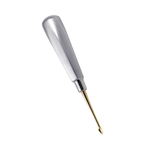 ชุดอุปกรณ์ยกถอนฟันแบบหกเหลี่ยมทำจากสแตนเลสสตีล 3 ชิ้น ยี่ห้อ Clareador รุ่นโค้ง สำหรับถอนรากฟัน ได้รับการรับรองมาตรฐาน CE - Product Image 5