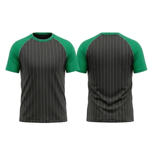 Custom Sublimation Crew Neck T-Shirt | Sublimation Fitness Apparel Supplier | <b>Men</b> Women Youth Sizes | Lightweight Quick Dry - Product Image 1