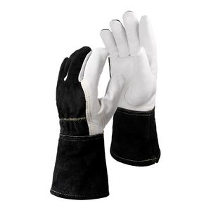 Guantes de Soldadura de Cuero Resistentes al Calor, Guantes de Seguridad Industriales, Guantes de Soldadura de Cuero al por Mayor, Protección Térmica para el Trabajo - Product Image 1
