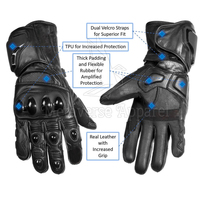 Nouveaux gants de moto en cuir PU de haute qualité, tactiles, personnalisés, décontractés, pour sports de plein air, imperméables et respirants