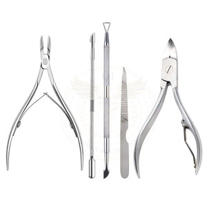 Kit de manucure et pédicure professionnel de luxe en acier inoxydable, coupe-ongles, coupe-cuticules, outils de toilettage, durables et portables - Product Image 3