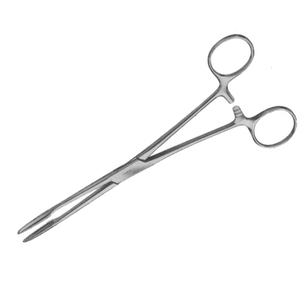 Pinces à éponges courbées professionnelles en acier inoxydable, manuelles et réutilisables, outil médical pour opérations chirurgicales hospitalières - Product Image 4