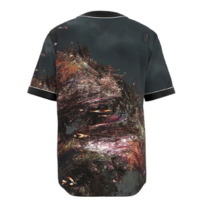 <b>Custom</b> Unisex Baseball Jersey Sublimated Team <b>Uniform</b> Sportswear with Logo Printing OEM ODM Customizable <b>Softball</b> Wear - Product Image 2