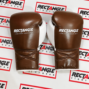 Guantes de Boxeo Rectangulares de Cuero Premium con Cordones, Guantes de Combate para Entrenamiento y Sparring, Equipo de Boxeo Profesional con Muñequeras Reforzadas - Product Image 6