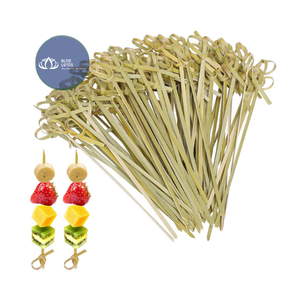 Meilleures ventes – Brochettes en bambou naturel durable, prix avantageux – Brochettes de barbecue robustes en gros - Product Image 1