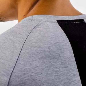 High Quality Cotton O-Neck Men's Summer T-Shirt Breathable Jersey Top Custom Logo High Street Style Silk Screen Printing Solid - Product Image 6