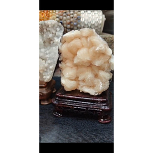 Natural Stilbite Apophyllite Mineral Specimen On Stand Feng Shui Eco-Friendly Home Decoration Business Gift Mineral <b>Cluster</b> - Product Image 3