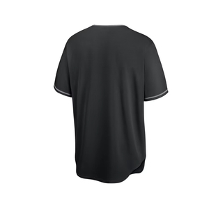 ชุดเสื้อและกางเกงเบสบอลพิมพ์ลายตามสั่งสำหรับผู้ใหญ่และเยาวชน OEM ชุดฝึกซ้อมเบสบอล ผ้าโพลีเอสเตอร์ 100% พร้อมหมวก - Product Image 4