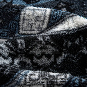 Outdoor Sherpa <b>Jacket</b> For Men Made <b>With</b> Soft <b>Fleece</b> Fabric Full Zip Design And Functional Pockets For Cold Weather Comfort - Product Image 4