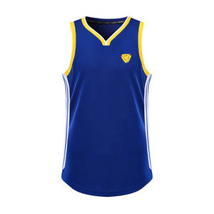Maillot de basket-ball professionnel au design soigné et au toucher agréable pour un confort sportif toute saison pour les joueurs masculins - Product Image 1