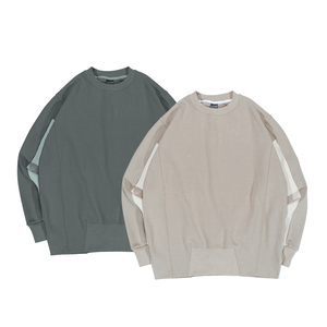 Wholesale Men's Long Sleeve Crewneck <b>Sweatshirts</b> Winter Casual Solid Color Regular Fit Workout Pullover <b>Sweatshirt</b> Customized - Product Image 4