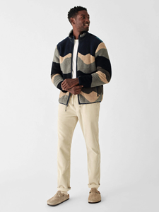 Chaqueta Casual Cálida de Forro Polar Sherpa NESTA SPORTS para Hombre, Abrigo Grueso de Piel Sintética de Cordero, Chaqueta de Invierno con Cierre, OEM Personalizado - Product Image 2