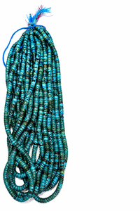Cuentas de turquesa Tibbati, forma de piedra preciosa con energía curativa, cuentas sueltas para la fabricación de joyas, diseño para pulsera, calidad AAA - Product Image 1