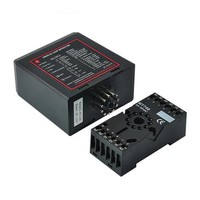 Sensores de vehículo ajustables de en 4 incrementos Detector de bucle de vehículo para seguridad y protección de puerta de barrera