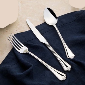 Nouveau design, ensemble de couverts de luxe en noir poli avec un look royal unique, style coréen, ensemble de couverts modernes de haute qualité - Product Image 2