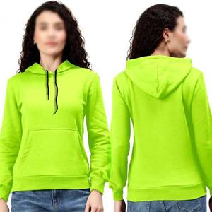 Conjuntos Deportivos Personalizados para Mujer, Tejido Grueso de 500 GSM y 350 GSM, Felpa de Poliéster/Algodón, Sudadera con Capucha Extra Grande Bordada y Pantalones Cortos - Product Image 3