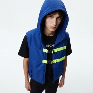 Men's Polyester Cotton <b>Puffer</b> <b>Jacket</b> <b>Vest</b> Regular Sleeve Warm Quilted Winter Outdoor Casual Lightweight Insulated Coat Custom OE - Product Image 1