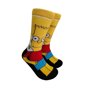 <b>Cartoon</b> Character Crew <b>Socks</b> Novelty Funny Print <b>Socks</b> for Men Women Casual Gift <b>Socks</b> - Product Image 3