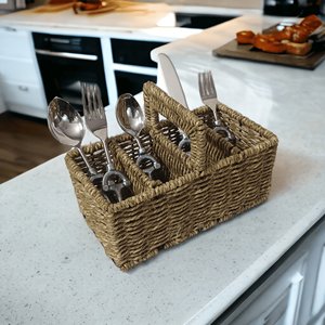 Jute Rope Metal Organizer Gift Natural Factory Price Tabletop <b>Display</b> High-Quality Eco-friendly Hand-woven by Indian Artisans - Product Image 4