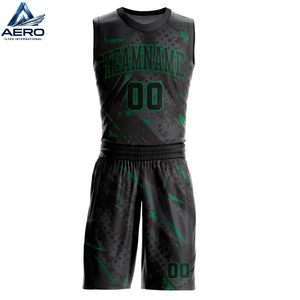 Uniforme de Baloncesto Personalizado, Uniforme de Equipo de Baloncesto, 100% Poliéster, Uniforme de Baloncesto para Hombre, Ropa Deportiva Recién Llegada - Product Image 2