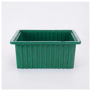OEM Custom PP Plastic <b>Storage</b> Crate <b>Stackable</b> Goods Handling <b>Container</b> - Product Image 4