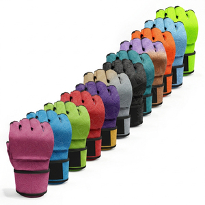 Guantes de Sparring MMA de Color Liso, sin Dedos, para Entrenamiento, Absorción de Impactos, Protección para las Manos, para Boxeo y Kickboxing - Product Image 1