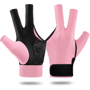 Guantes de Snooker con Detalles Reflectantes, Baja Visibilidad en la Oscuridad, Respaldo de Nailon Transpirable, Palma Lisa - Product Image 4