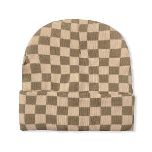 100% High Quality USA custom beanie streetwear knit <b>winter</b> <b>cap</b> black red design premium logo stylish hat - Product Image 3