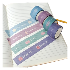 Cintas washi impresas personalizadas cinta adhesiva washi - Product Image 4