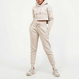 Sudadera con Capucha Corta de Algodón de Alta Calidad Personalizada, Unisex, para Mujer, de Gran Peso - Product Image 3