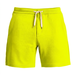 <b>Men's</b> <b>Red</b> Solid Color Casual <b>Shorts</b> With Drawstring Waist And Front Pockets Logo On Front - Product Image 6